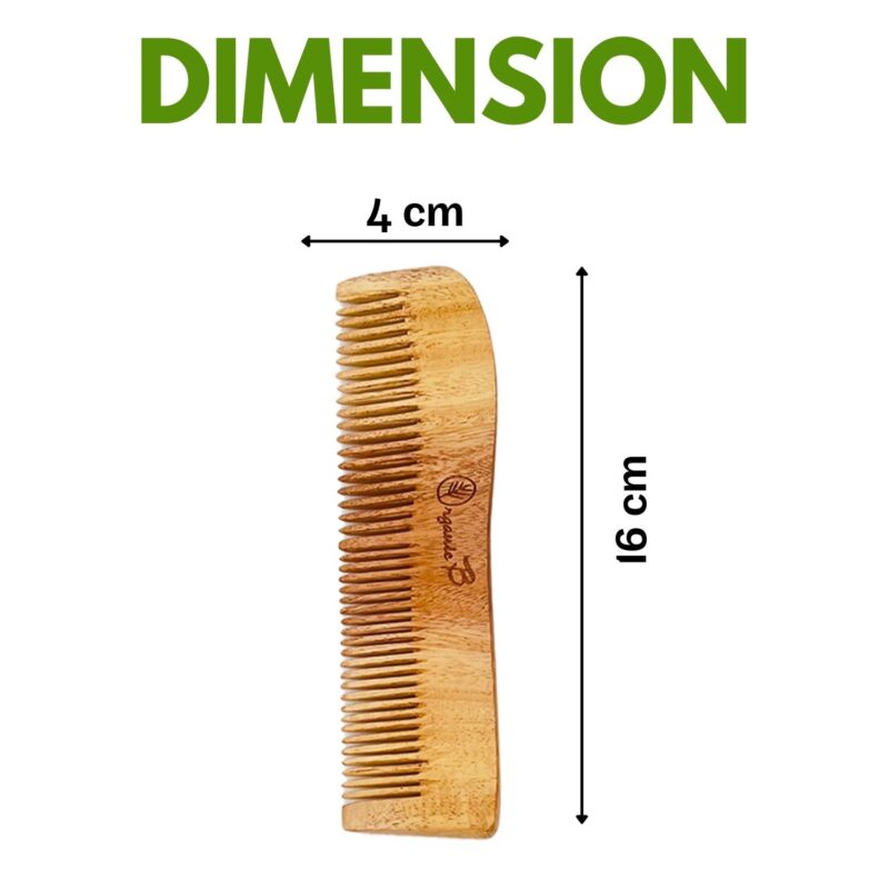 Organicb neem wave shaped comb