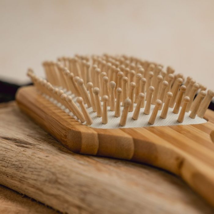 Organic B's Wooden Bristle Bamboo Paddle Brush