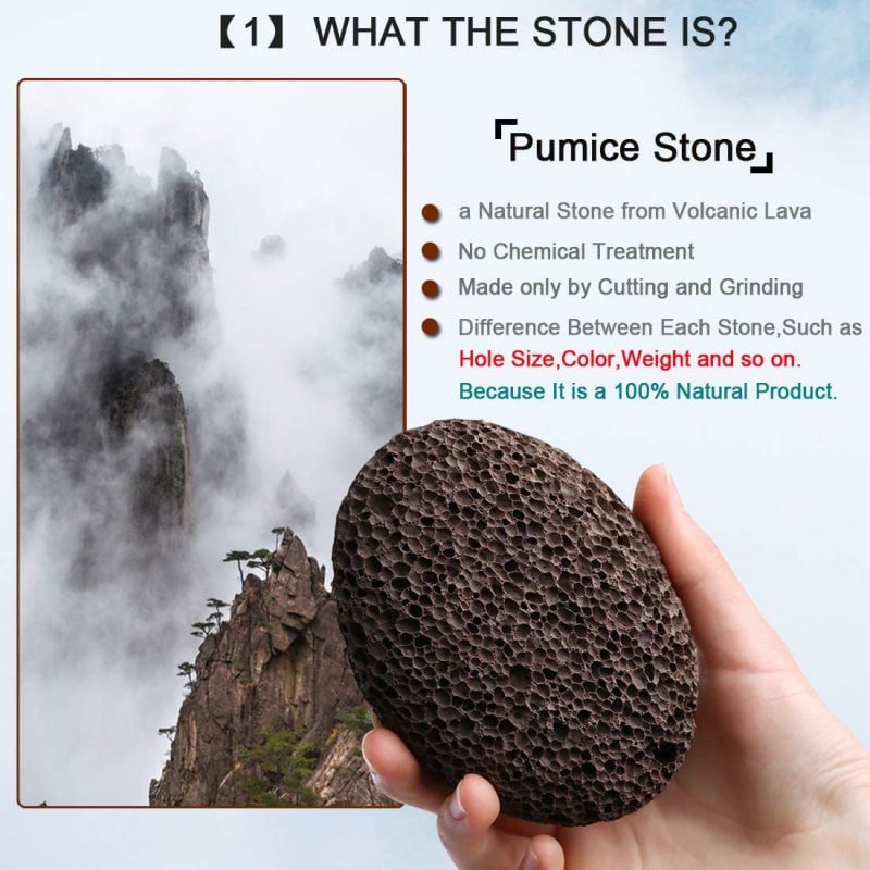 Organic B Volcanic Lava Pumice Stone Foot - Organic B