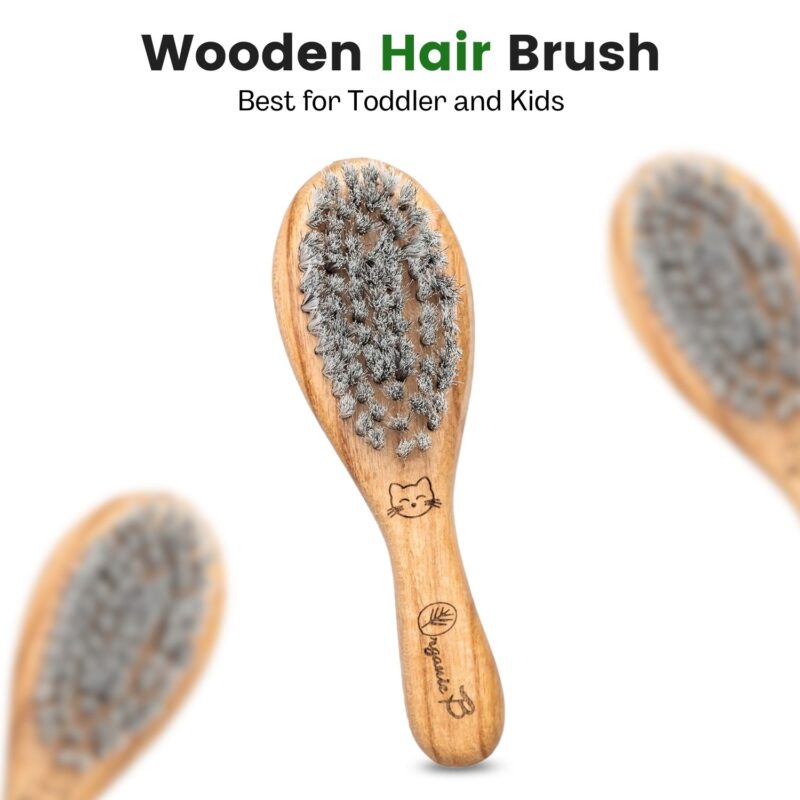 Cradle Cap Comfort Mango wood Baby hairbrush | Baby. Toddler, Kids