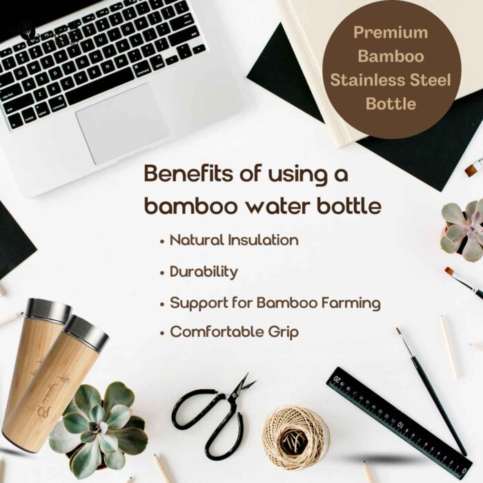 Bambooshell Steel Bottle