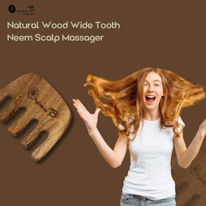 Pure Margosa Neem Scalp & Face Massager Comb