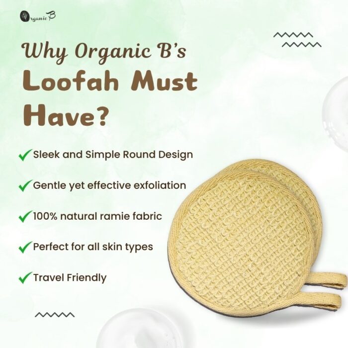 Exfoliating Bath Loofah Scrubber