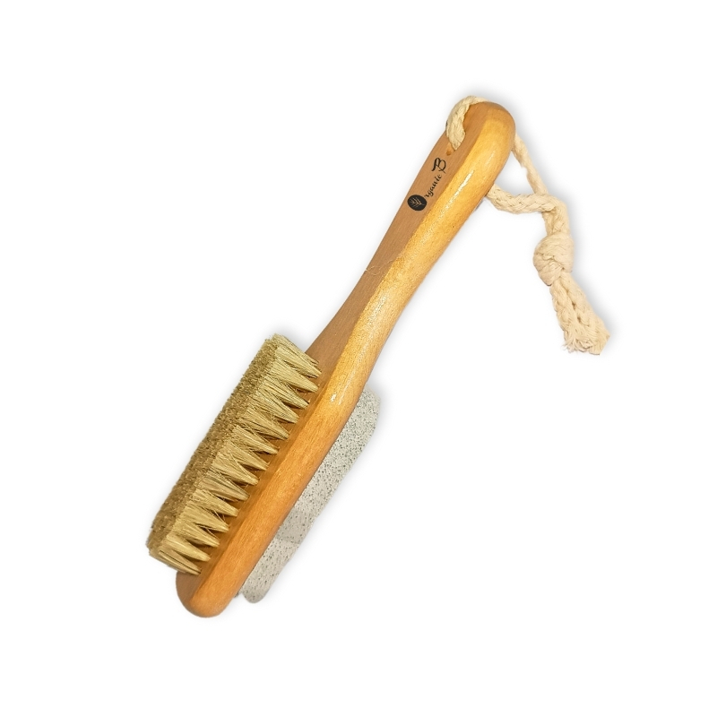 wooden pedicure brush