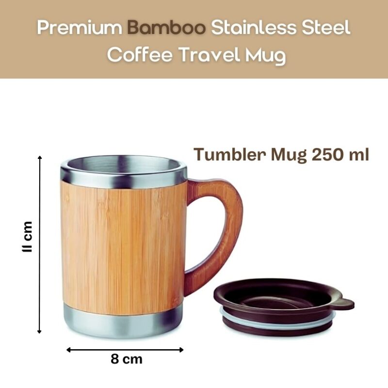 Bamboo coffee Mug