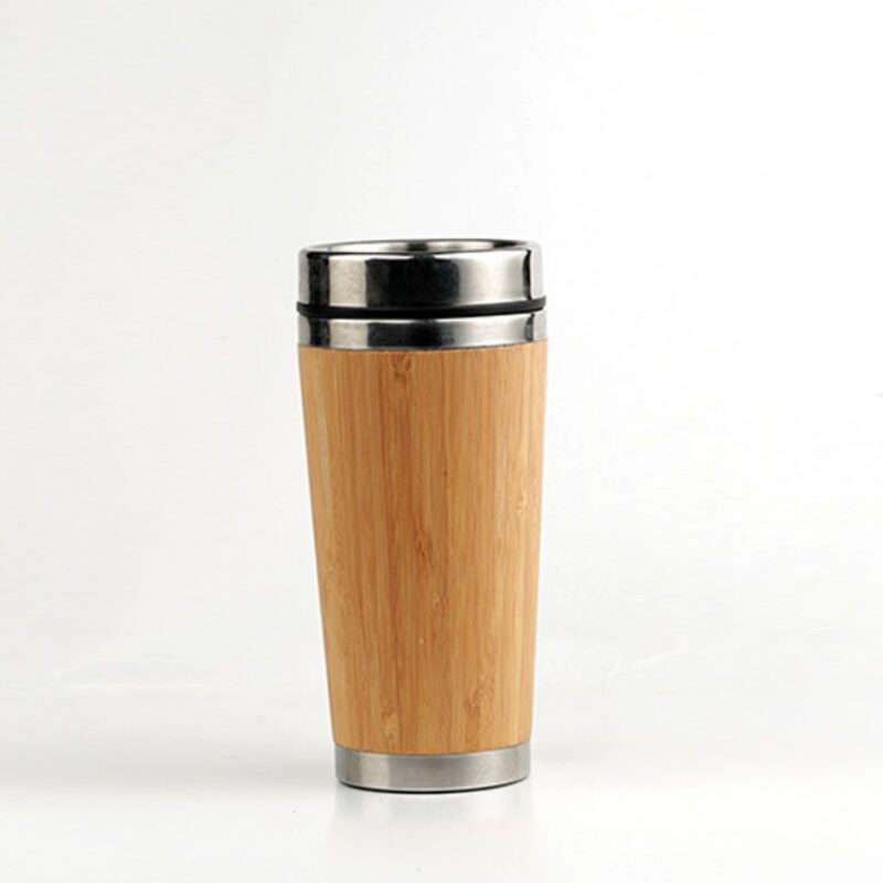 BambooShell Steel Tumbler Coffee Mug