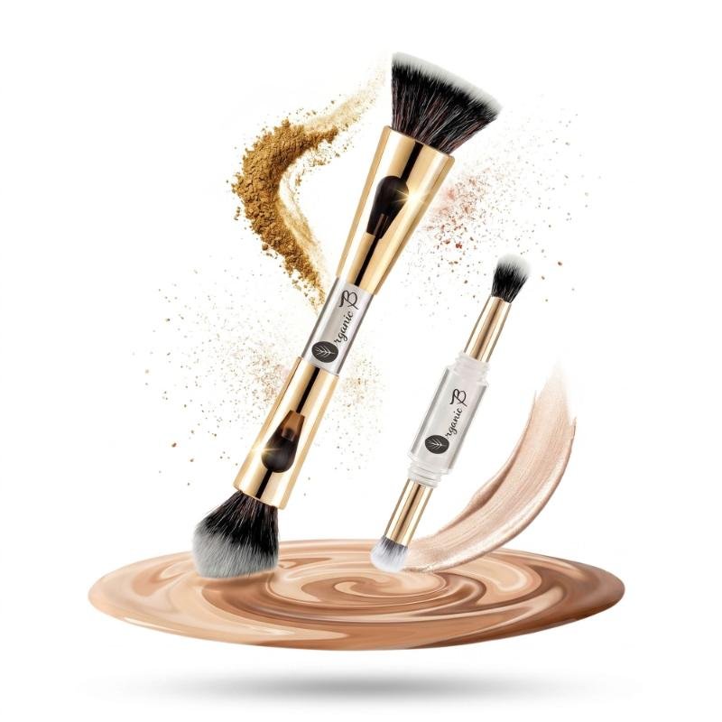 Organic B Premium 4 in 1 Makeup Brush