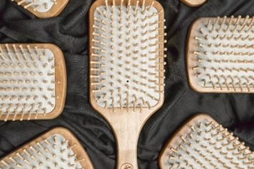 Wooden Paddle Hair Brush